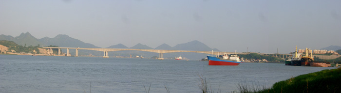 下白石大橋全景