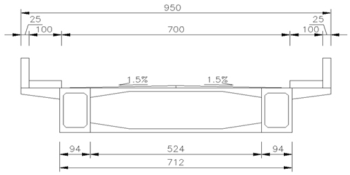 150米跨桁架拱橋檢測(cè)